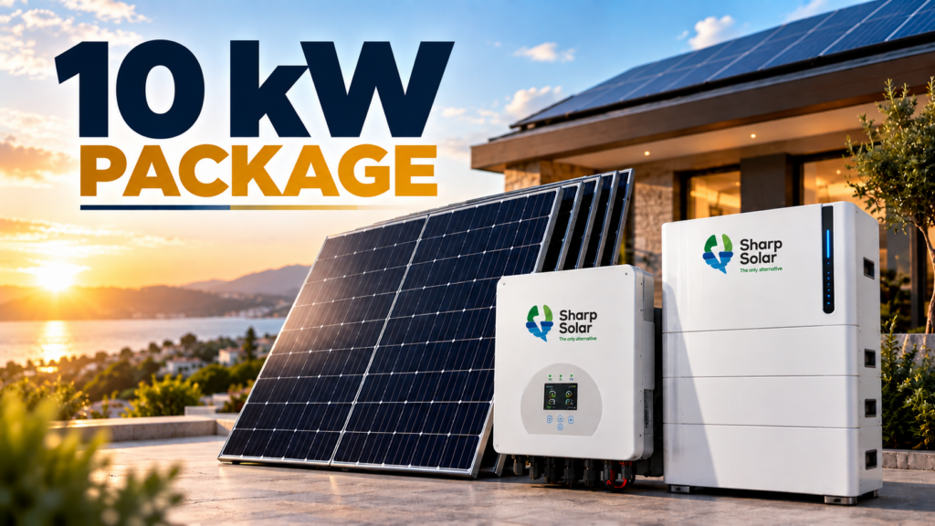 Sharp Solar 10 kW Solar Package