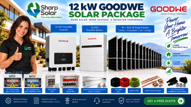 12-kW-GoodWe-Package-combines-a-12-kW-GoodWe-Inverter-16-kWh-GoodWe-Battery-and-16-×-620-W-solar-panels.