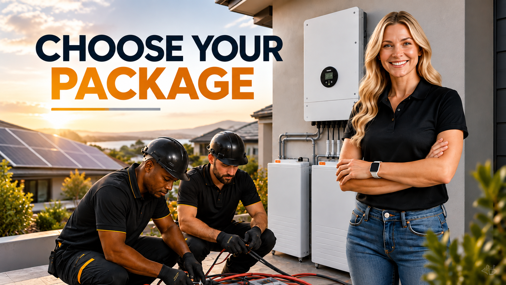 Sharp Solar Choose Your Solar Package
